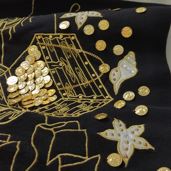 VINTAGE treasure island sweater - Picture 3 of 7